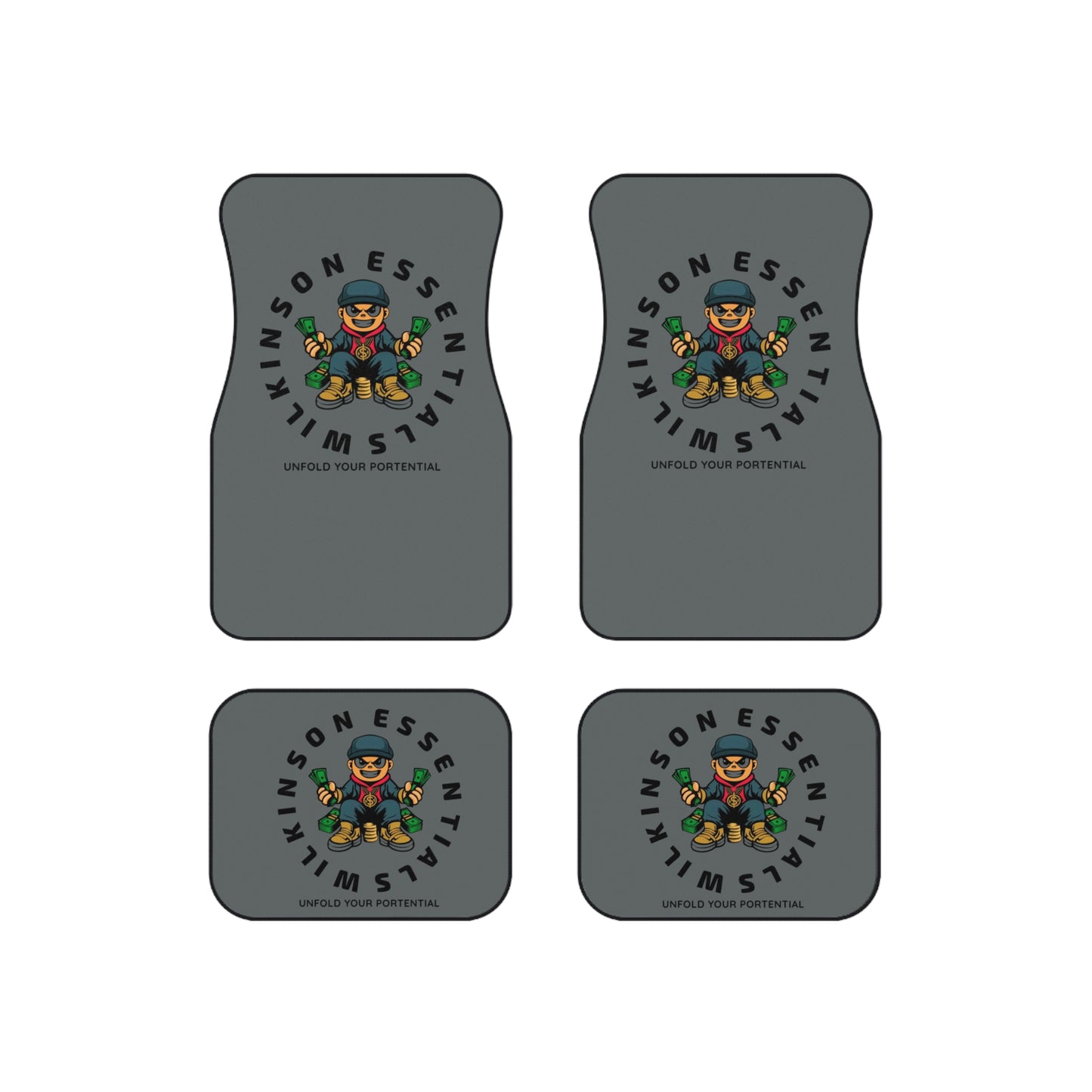 Floor Mat Set of 4 - Car Floor Mat Design