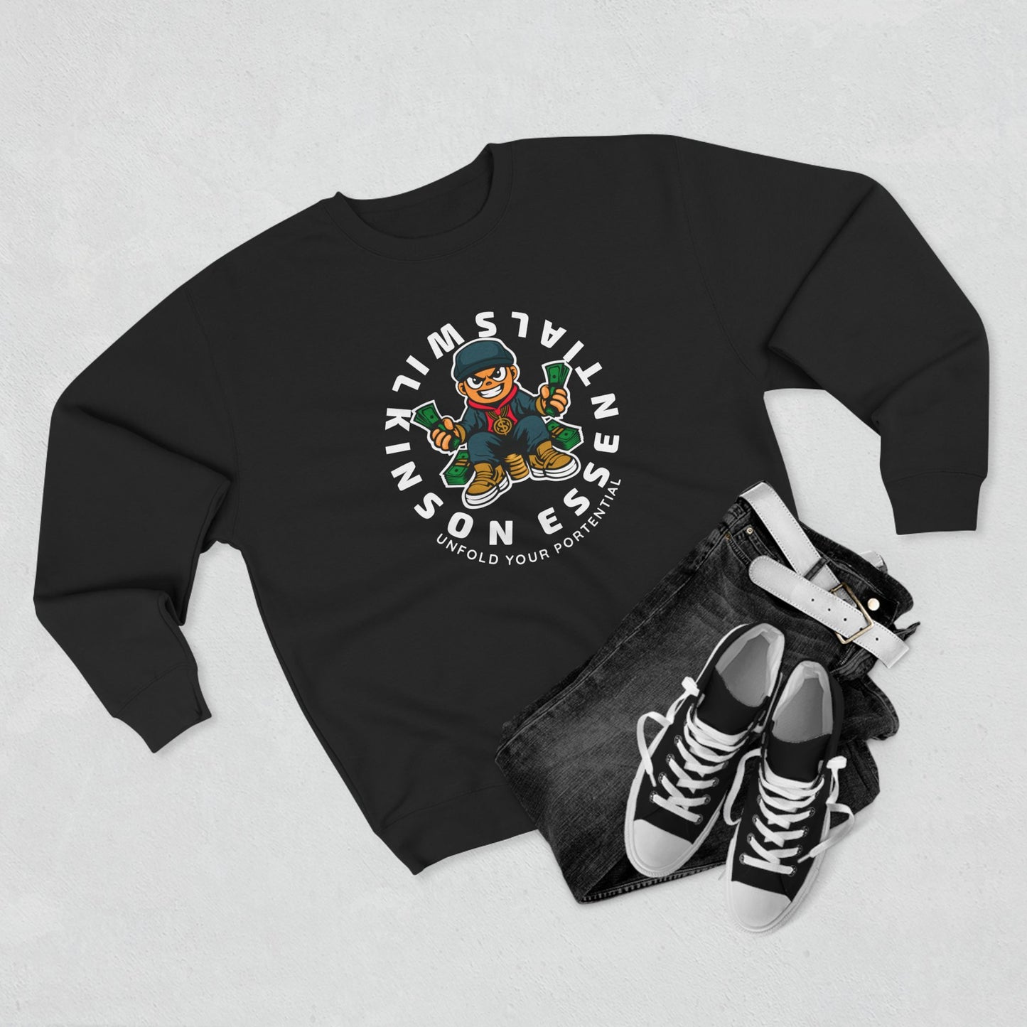 Unisex Sweatshirt - Unfold Your Potential